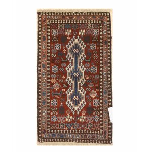 Middleton Traditional Neutral Hand-Knotted Pure Wool Rust/Ivory Area Rug