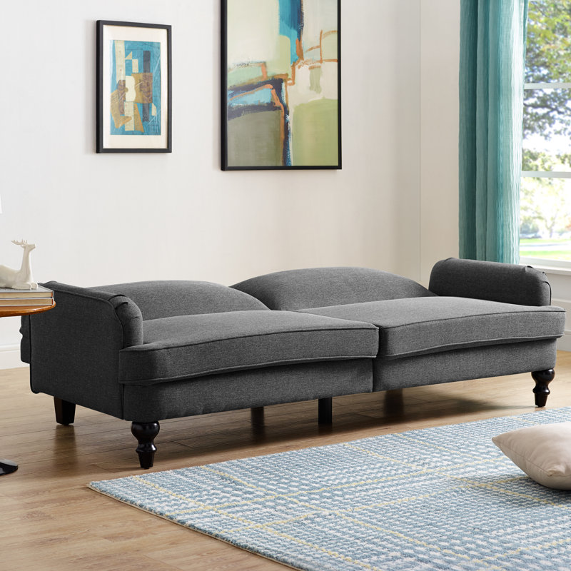 Red Barrel Studio Tobias Convertible Sofa Reviews Wayfair Red Barrel Studio Tobias Convertible
