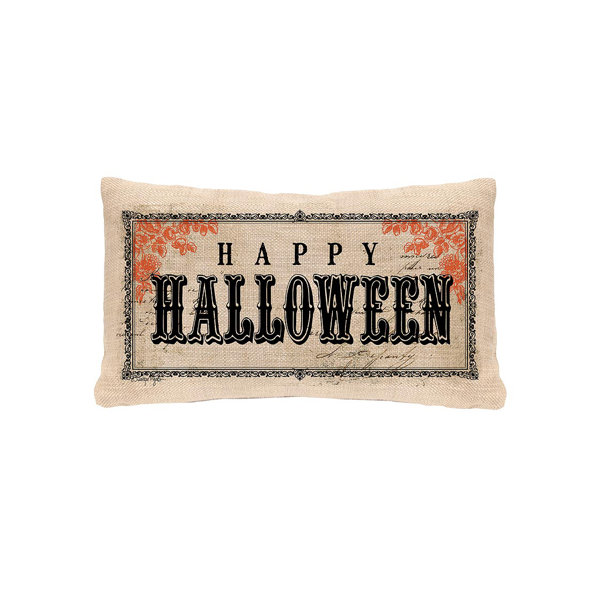 Heritage Lace Vintage Halloween Lumbar Pillow Cover & Reviews Wayfair