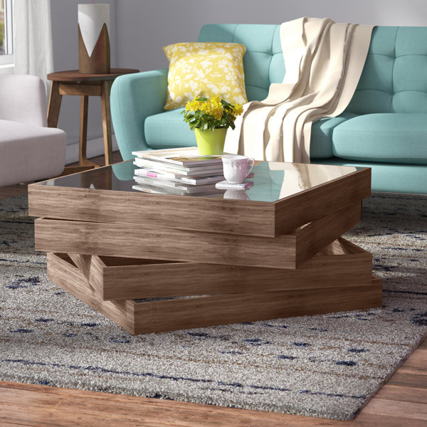 Cross Legs Coffee Table With Storage By Brayden Studio
