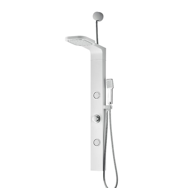 Inland Series Fixed Shower Head Shower Panel System by ANZZI