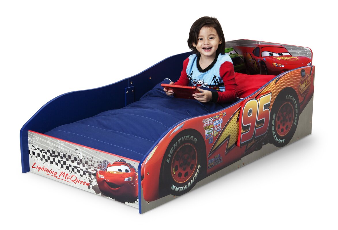 Delta Children Disney Pixar Cars Convertible Toddler Bed & Reviews