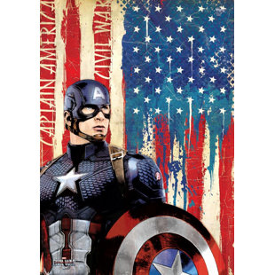 Captain America Civil War Cap Graphic Art Print Captain America Civil War Cap Graphic Art Print