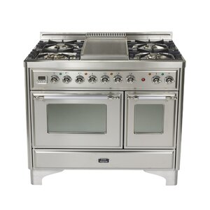 40″ Free-standing Gas Range with Griddle