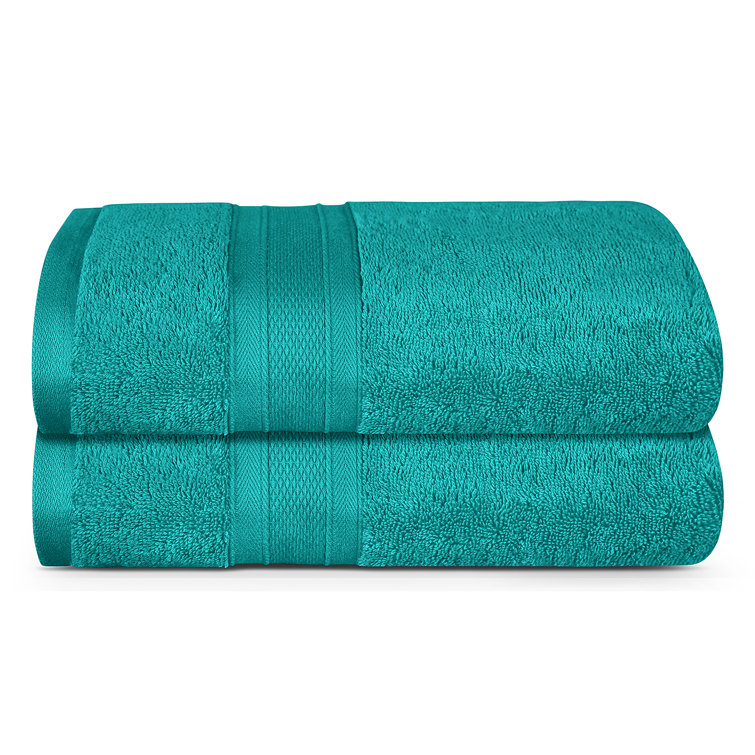 2 Piece 100% Cotton Bath Towel Set (Set of 2)