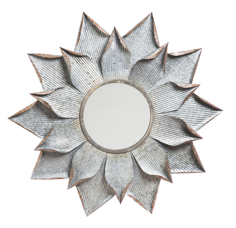 Laurel Foundry Multi Layer Flower Wall Mirror & Reviews Wayfair.co.uk