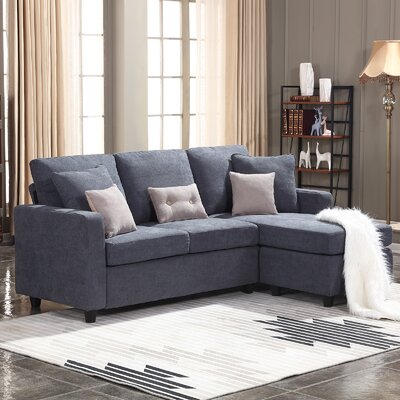 Grey Sectionals & Sectional Couches you'll Love in 2020 | Wayfair