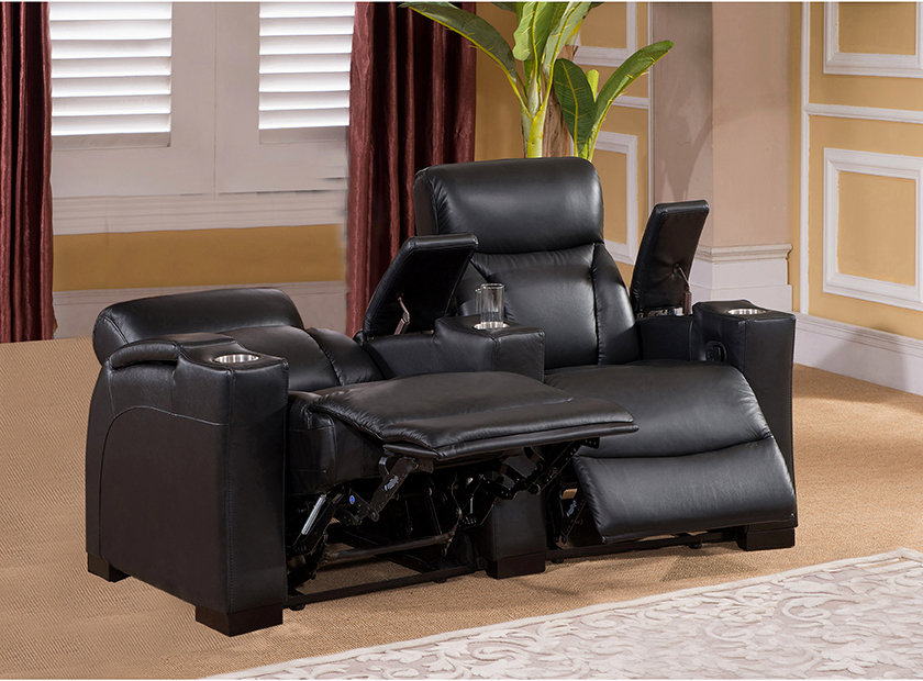 Coja Bristol Home Theater 2 Row Recliner & Reviews Wayfair