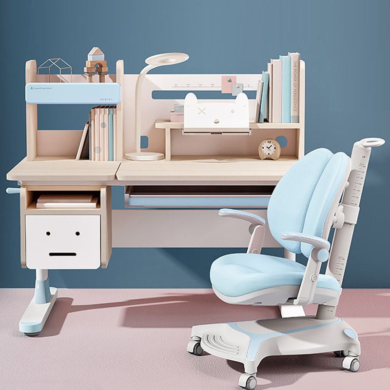 desk with chair