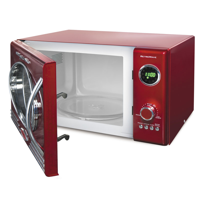 Nostalgia Electrics Retro 0 9 Cubic Foot 800 Watt Nostalgia Retro 0 9 Cubic Foot 800 Watt