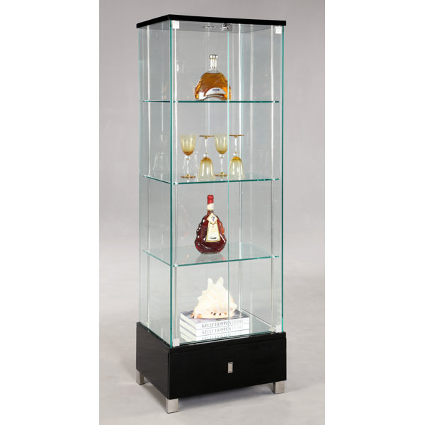 Lighted Curio Cabinet By Chintaly Imports 2019 Online