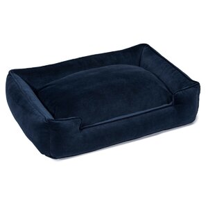 Darcy Premium Velvet Lounge Bolster Bed
