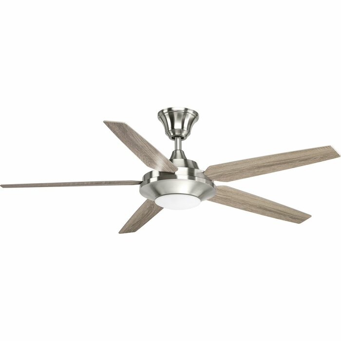 54 Searles 5 Blade Led Ceiling Fan With Remote Light Kit Included