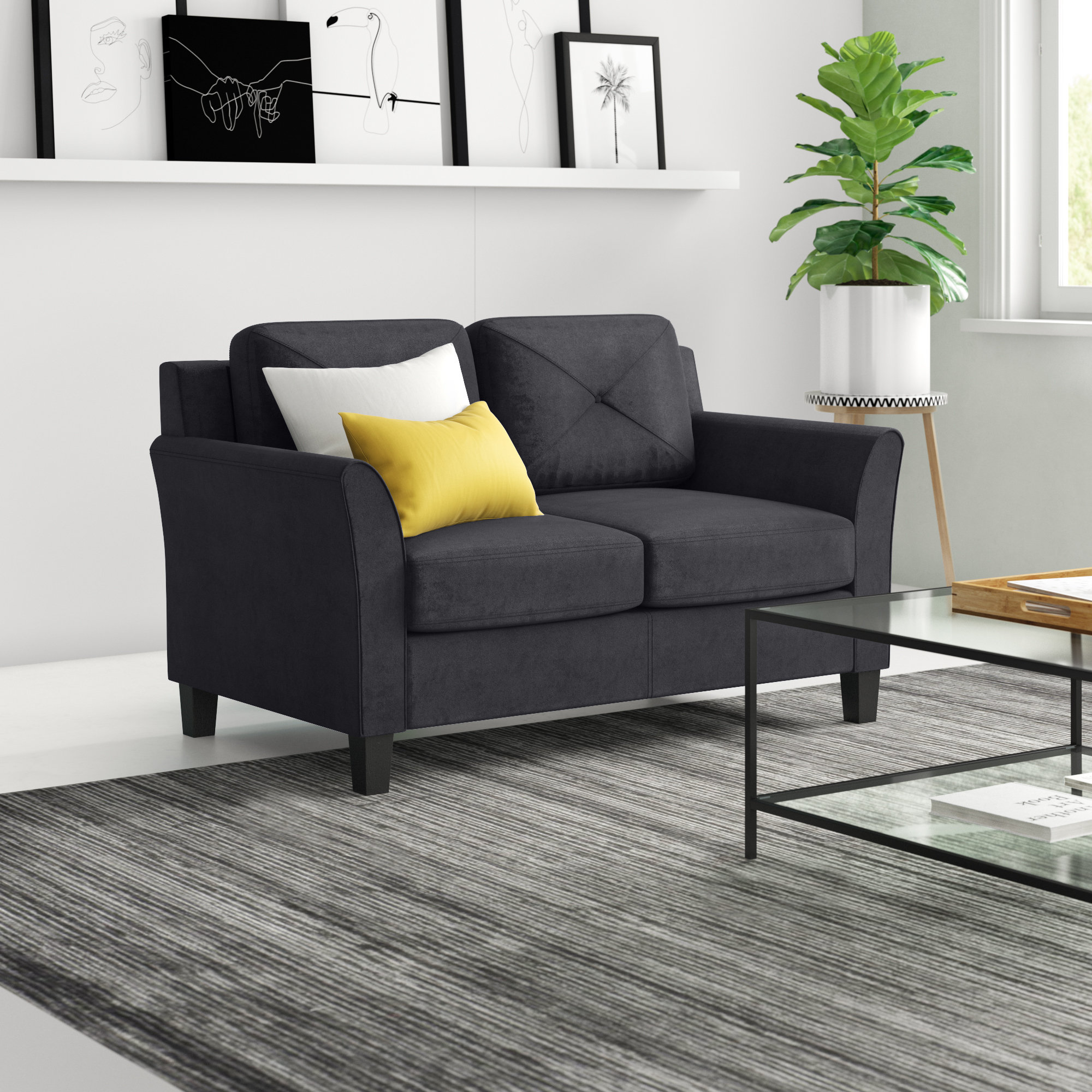 Zipcode Design Ibiza Loveseat Reviews Wayfair