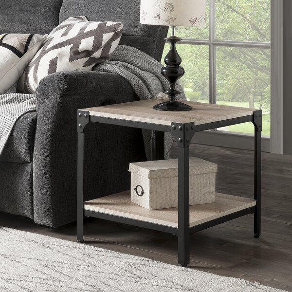 Cornelia End Table With Storage By Williston Forge