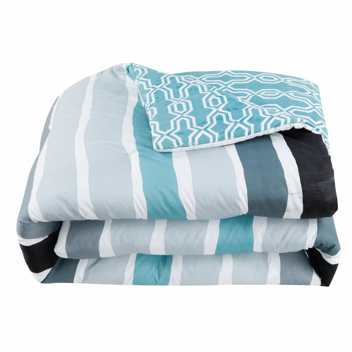 Studio17 Tie Dye Striped Comforter Set Reviews Wayfair