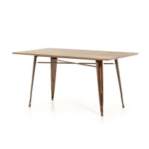 Copper Wood Kitchen Dining Tables You Ll Love In 2021 Wayfair