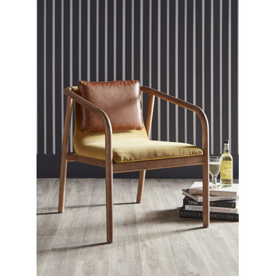 Arm Chair Bobby Berk Home Frame Color Brown Upholstery Color Brown