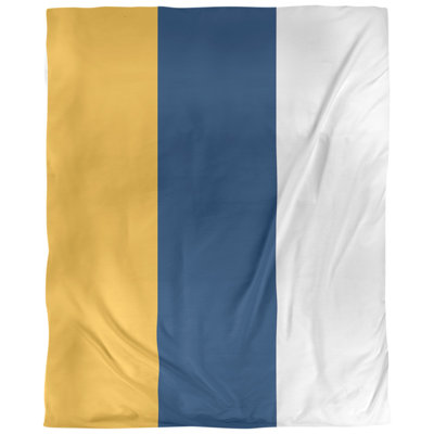 Indiana Basketball Fabric East Urban Home Color GoldNavy BlueWhite