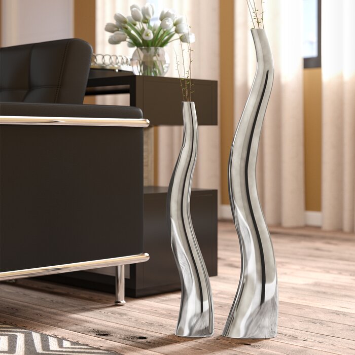 Wiggly Tall Floor Vase