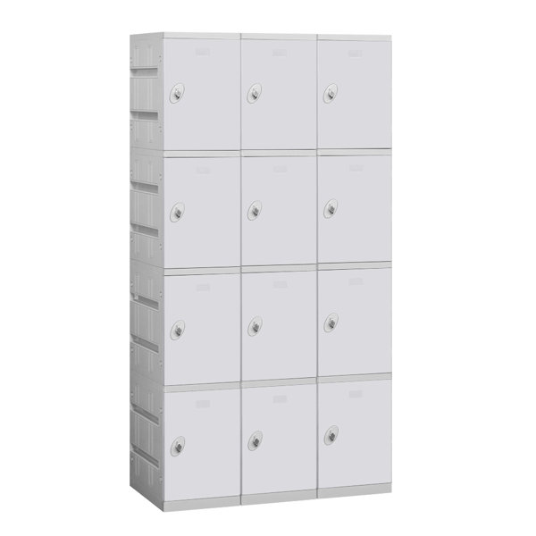 4 Tier 3 Wide Employee Locker by Salsbury Industries