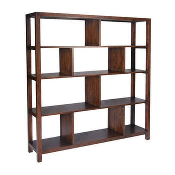 Maria Yee Ventana 69" H x 60" W Solid Wood Geometric ...