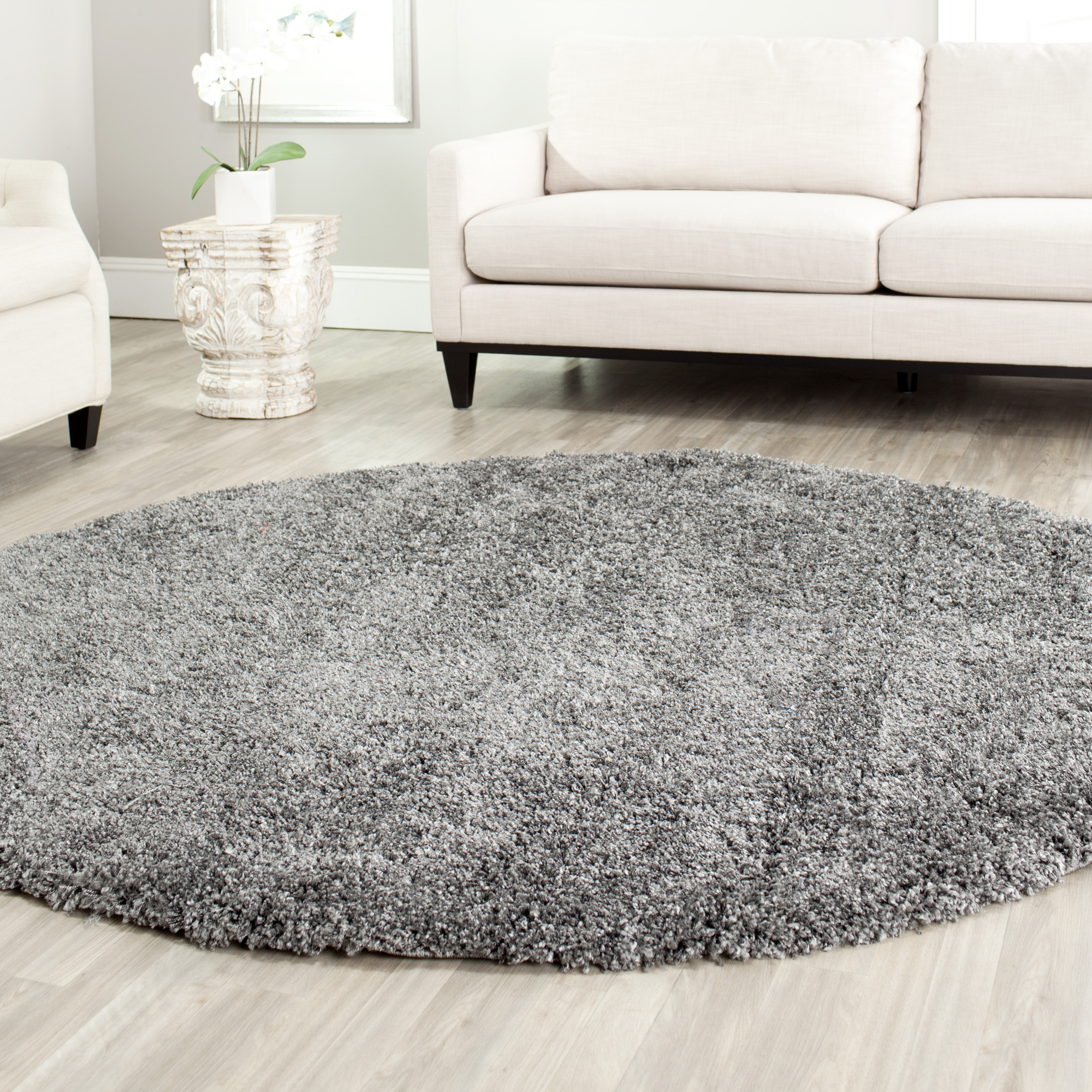 Willa Arlo Interiors Maya Flokati Dark Grey Area Rug Reviews