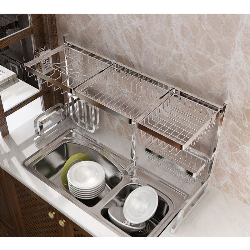 Emodern Decor 2 Tier Dish Rack Reviews Wayfair Emodern Decor 2 Tier Dish Rack