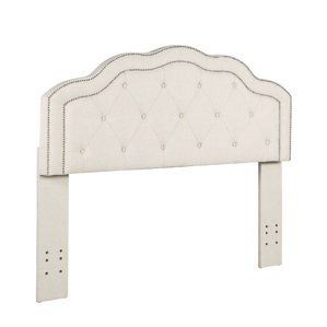 Kolmont Full/Queen Upholstered Panel Headboard by House of Hampton