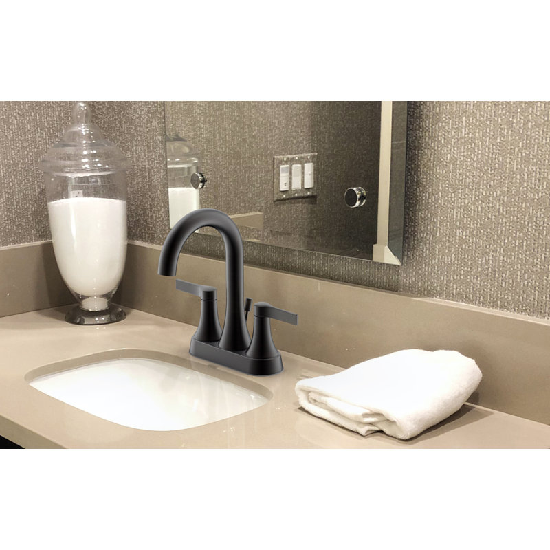 Ultra Faucets Nita Two Handle Centerset Bathroom Faucet With Drain Ultra Faucets Nita Two Handle Centerset