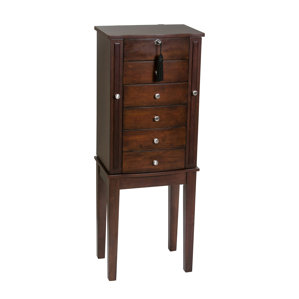 Westfield Wooden Free Standing Jewelry Armoire by Mele & Co.