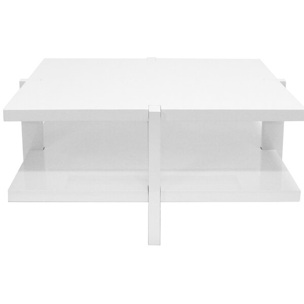 Two Tier Square Coffee Table By Worlds Away