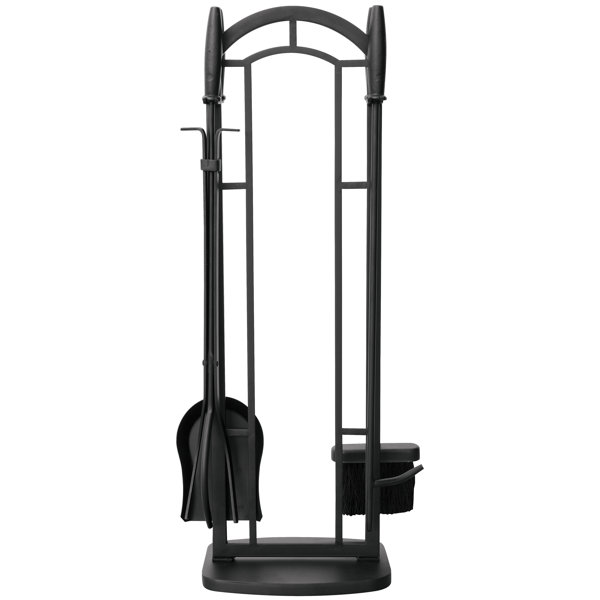 5 Piece Wrought Iron Fireplace Tool Set by Uniflame Corporation
