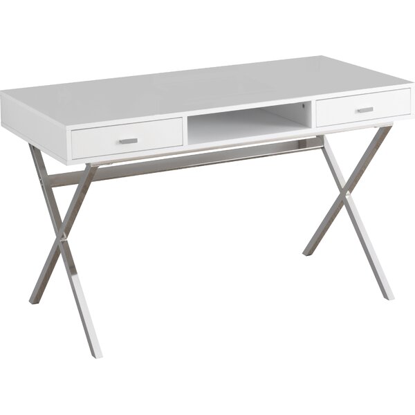 White Campaign Desk Wayfair