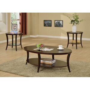 Rhonda 3 Piece Coffee Table Set