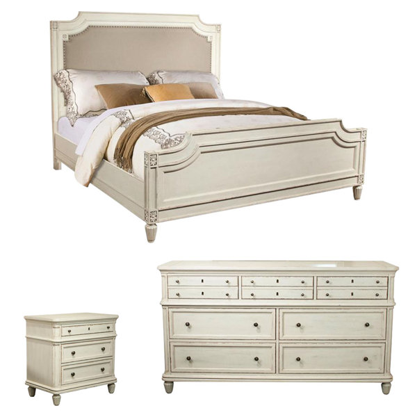 #1 Waverley Carved Configurable Bedroom Set By Beachcrest Home Herry Up
