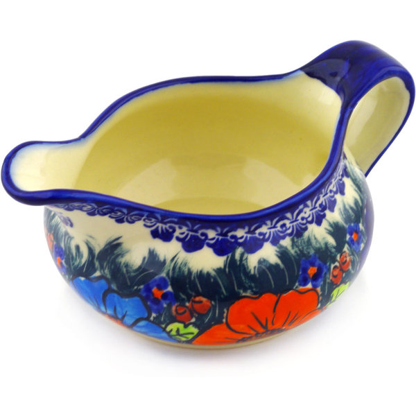 Polish Pottery 19 oz. Gravy Boat by Polmedia