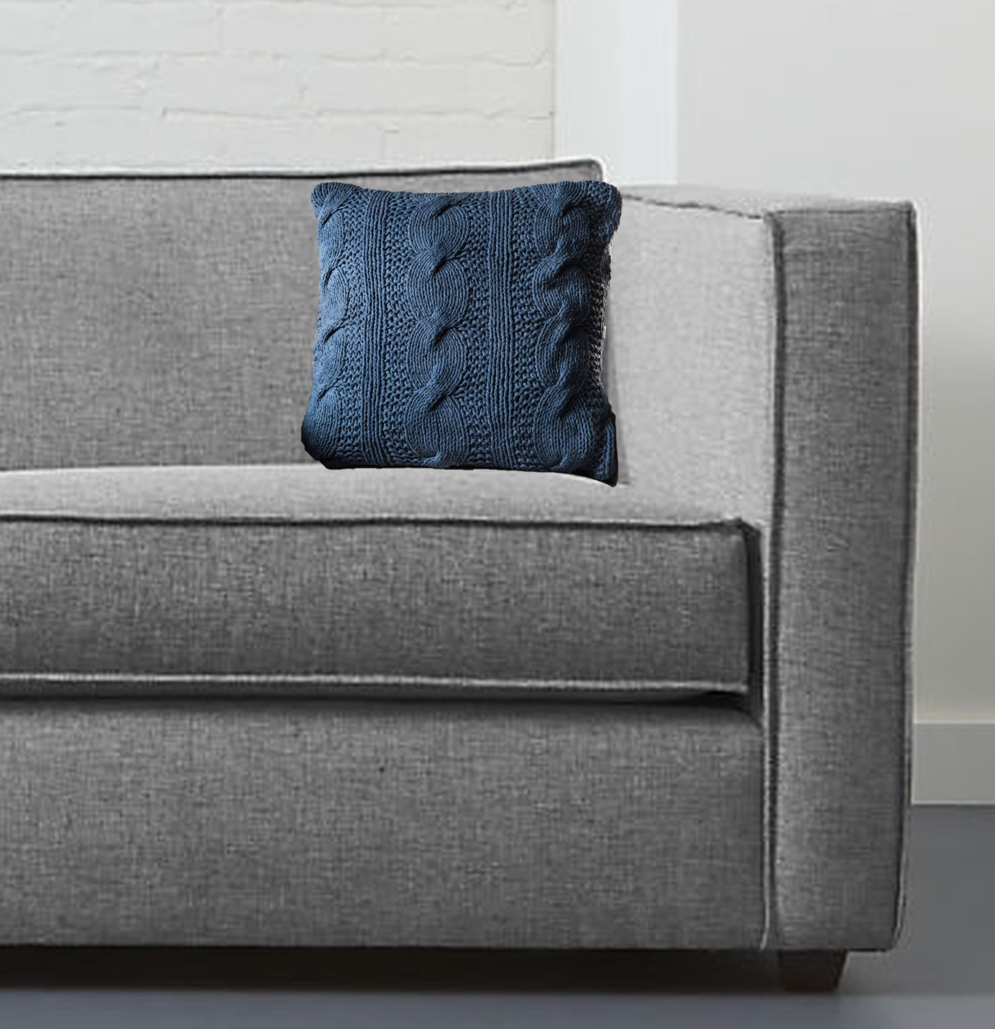 Charlton Home Fenster Lurex Tie Cotton Throw Pillow Wayfair