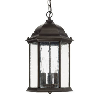 Astoria Grand Jenison 3 Bulb 16 H Outdoor Hanging Lantern Reviews Wayfair