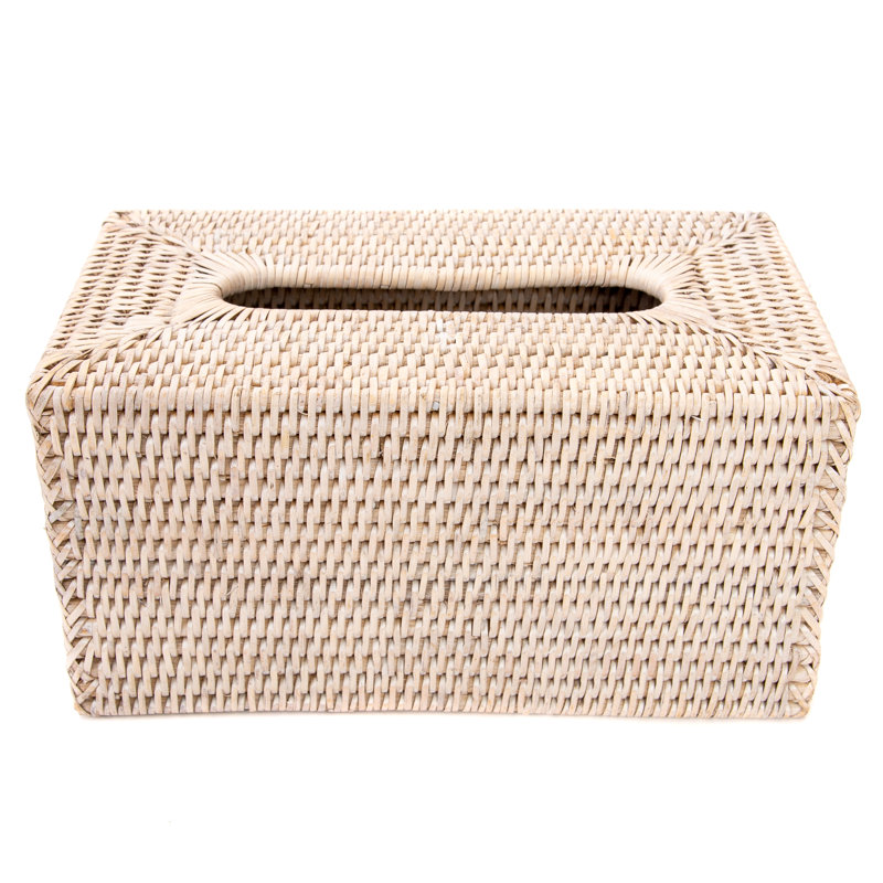 wicker kleenex box cover