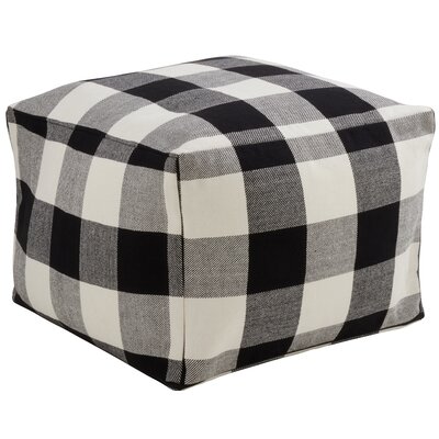 Buffalo Plaid Ottoman | Wayfair