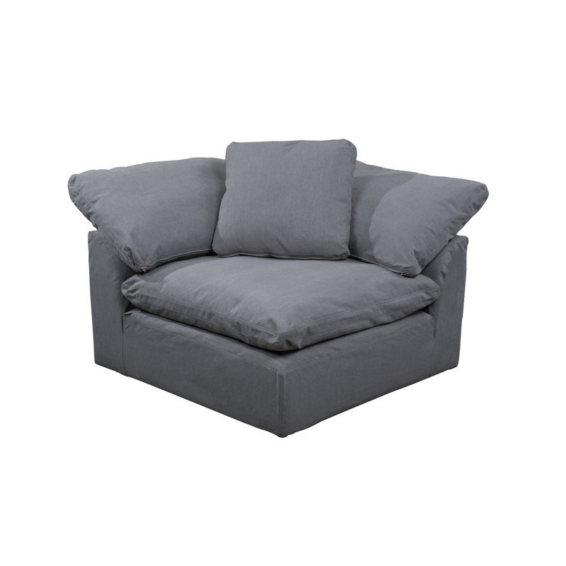 Latitude Run Sunset Trading Cloud Puff 6 Piece Modular Sectional