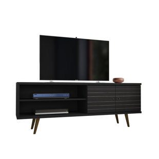 Modern Black Tv Stands Allmodern Quickview