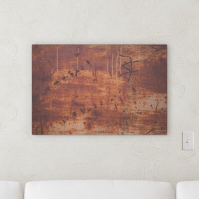 'Mixed Textures 35' Wrapped Canvas Photograph on Canvas East Urban Home Size: 36