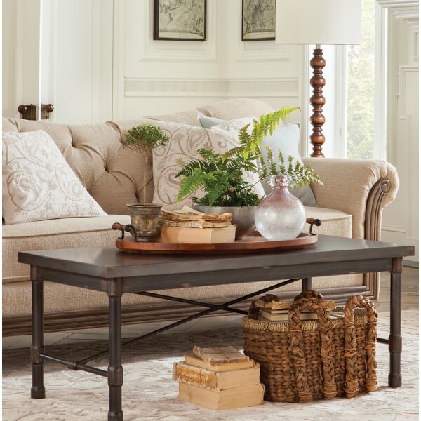 Selena Industrial Coffee Table by Trent Austin Design