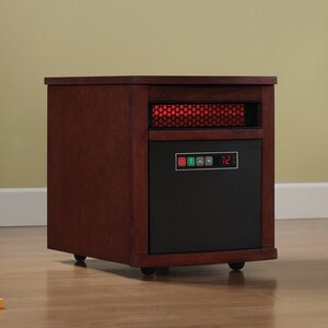 1,500 Watt Portable Electric Infrared Cabinet Heater