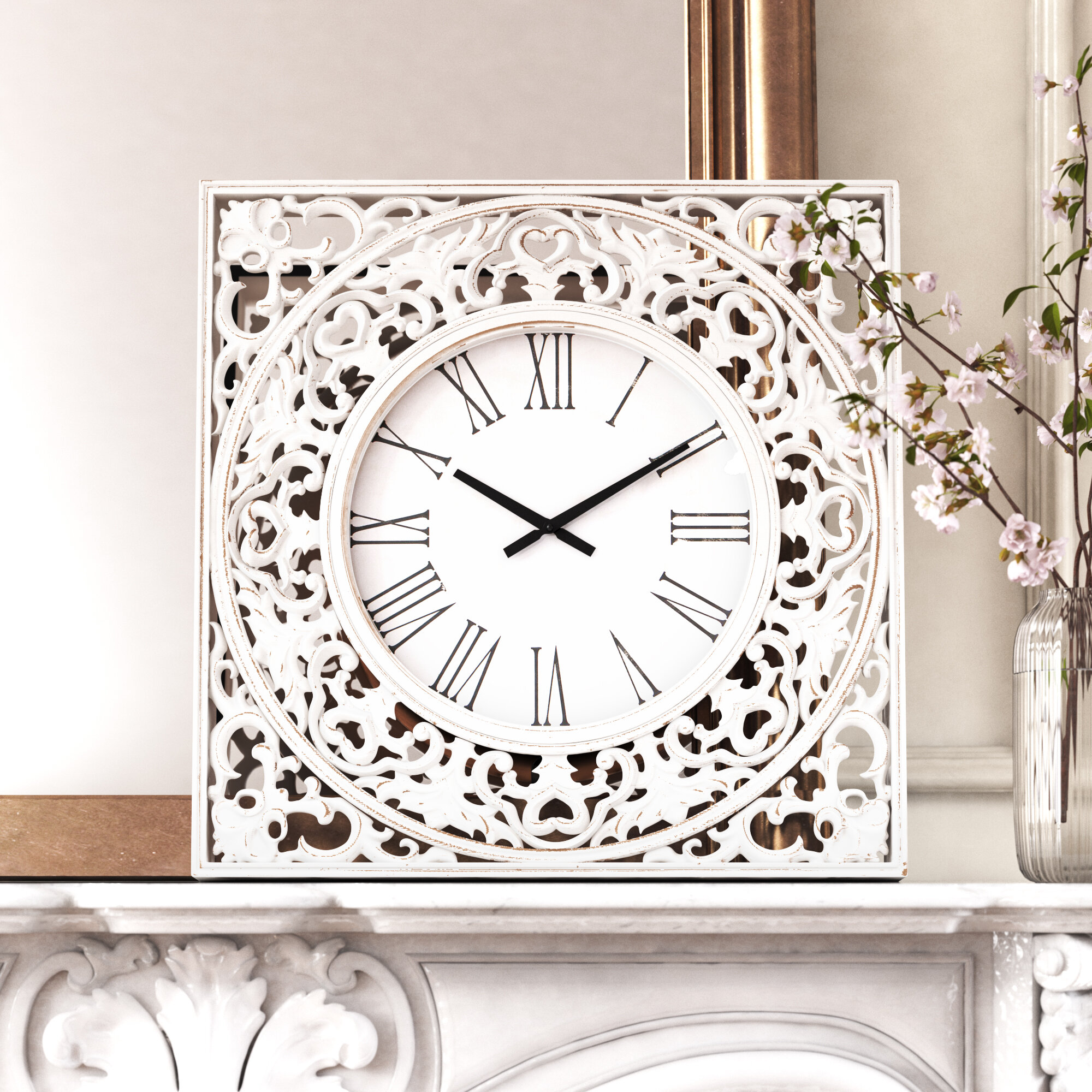 Farmhouse Wall Clocks Wayfair