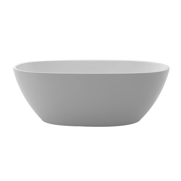 Clair Freestanding Soaking Bathtub by Eviva
