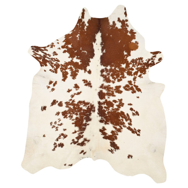 Cow Hide Caramel Area Rug by Safavieh