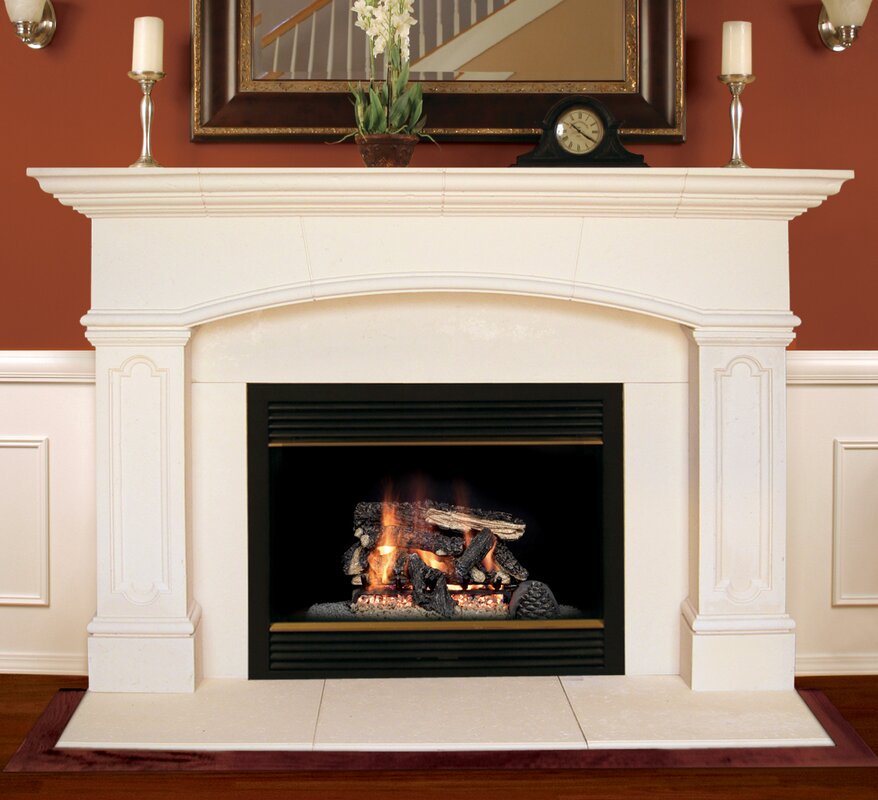 Americast Architectural Stone Abington Fireplace Mantel Surround ...